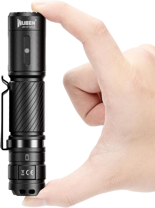 WUBEN C3 1200-Lumen Rechargeable Tactical Flashlight
